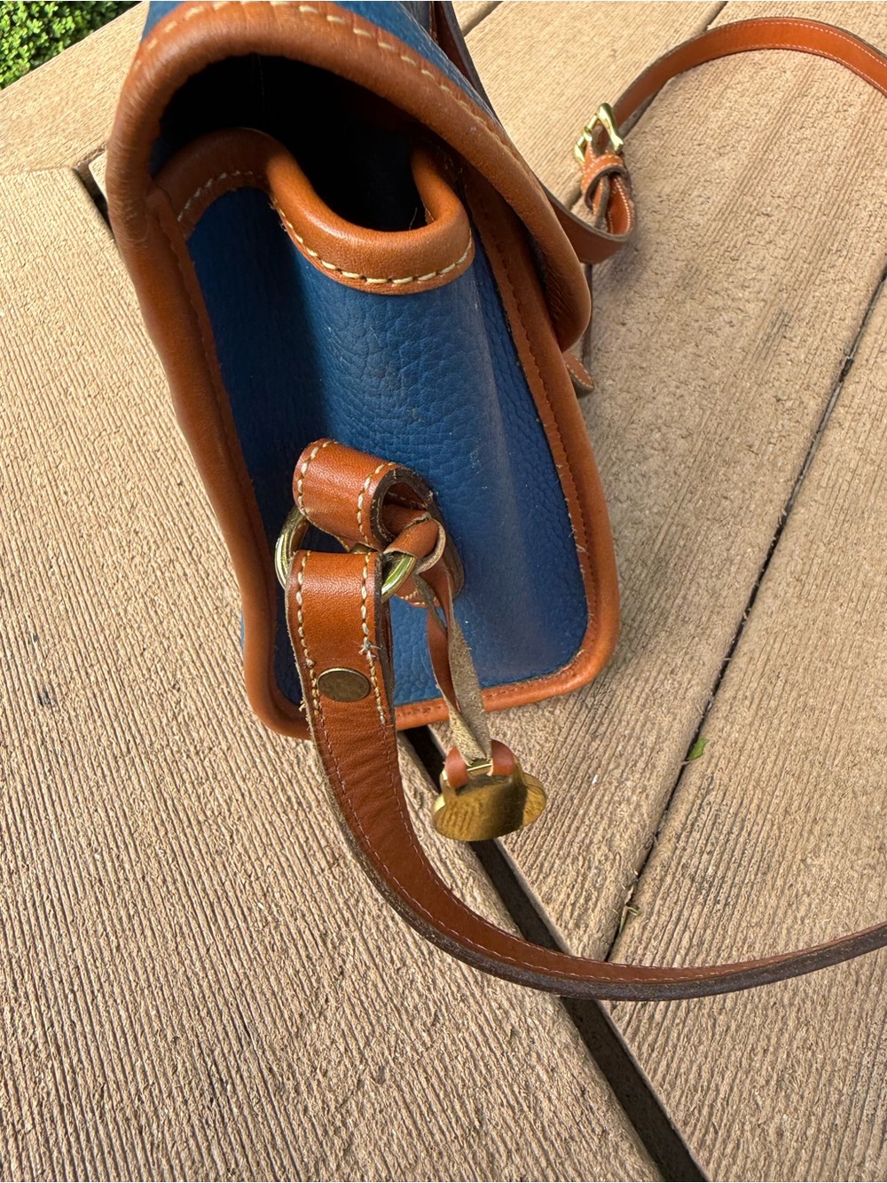 Dooney & Bourke Essex Collection Crossbody Bag In French Blue - Picture 10 of 16
